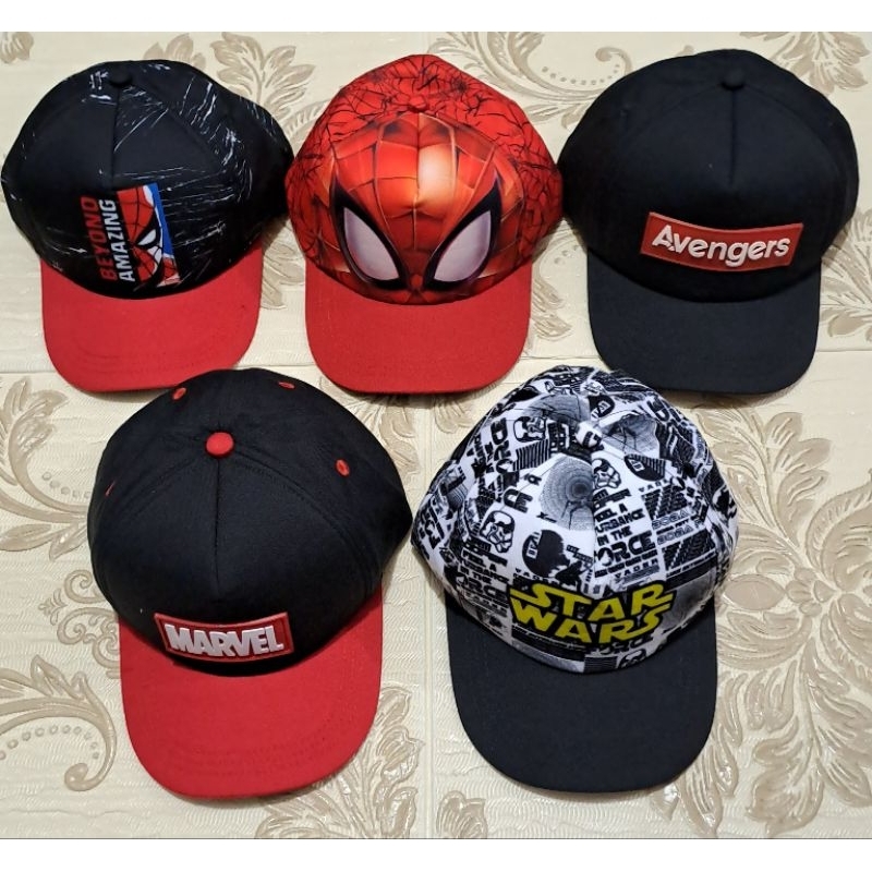 MARVEL TOPI ANAK ORIGINAL