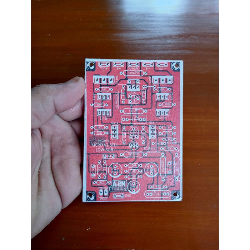 PCB driver mcrd v2 flat