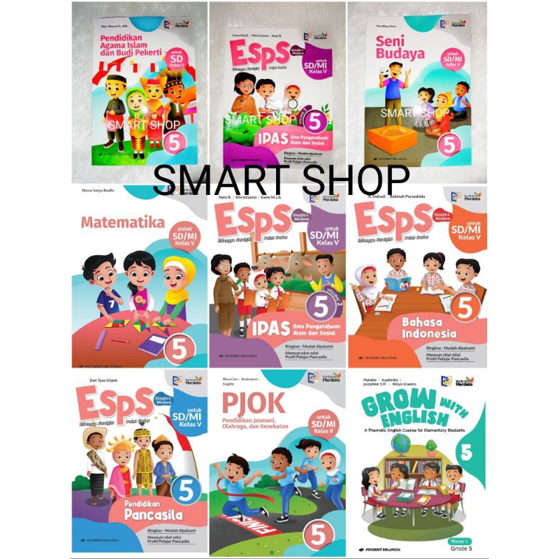 Erlangga kelas 5 kurikulum merdeka