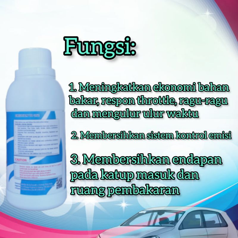 Injektor Cleaner Tuang Tanki Bbm FUEL ADDITIVE CLEANER GTS