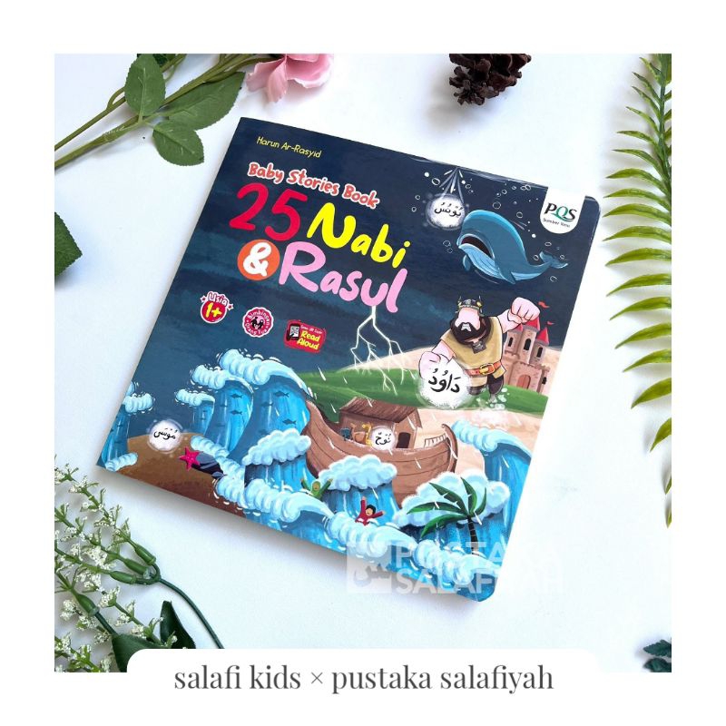Buku Anak Boardbook Baby Stories Book - Kisah 25 Nabi & Rasul - Pustaka Qur'an Sunnah