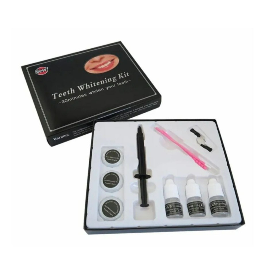 Pemutih Gigi Profesional Office Dr Whiten  Bahan bleaching Sinar / Whitening kit