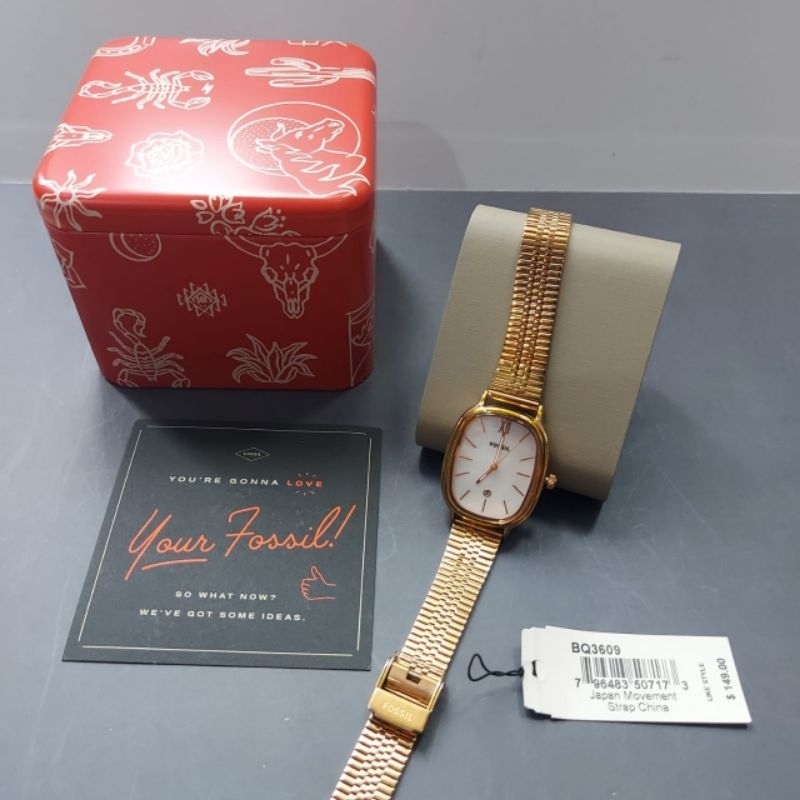 Ready jam PRELOVED F*ossil bq3609 authentic branded original termurah best seller