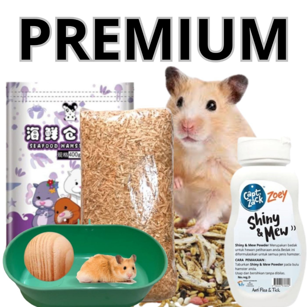 Paket Spesial Kebutuhan Hamster FEFARM