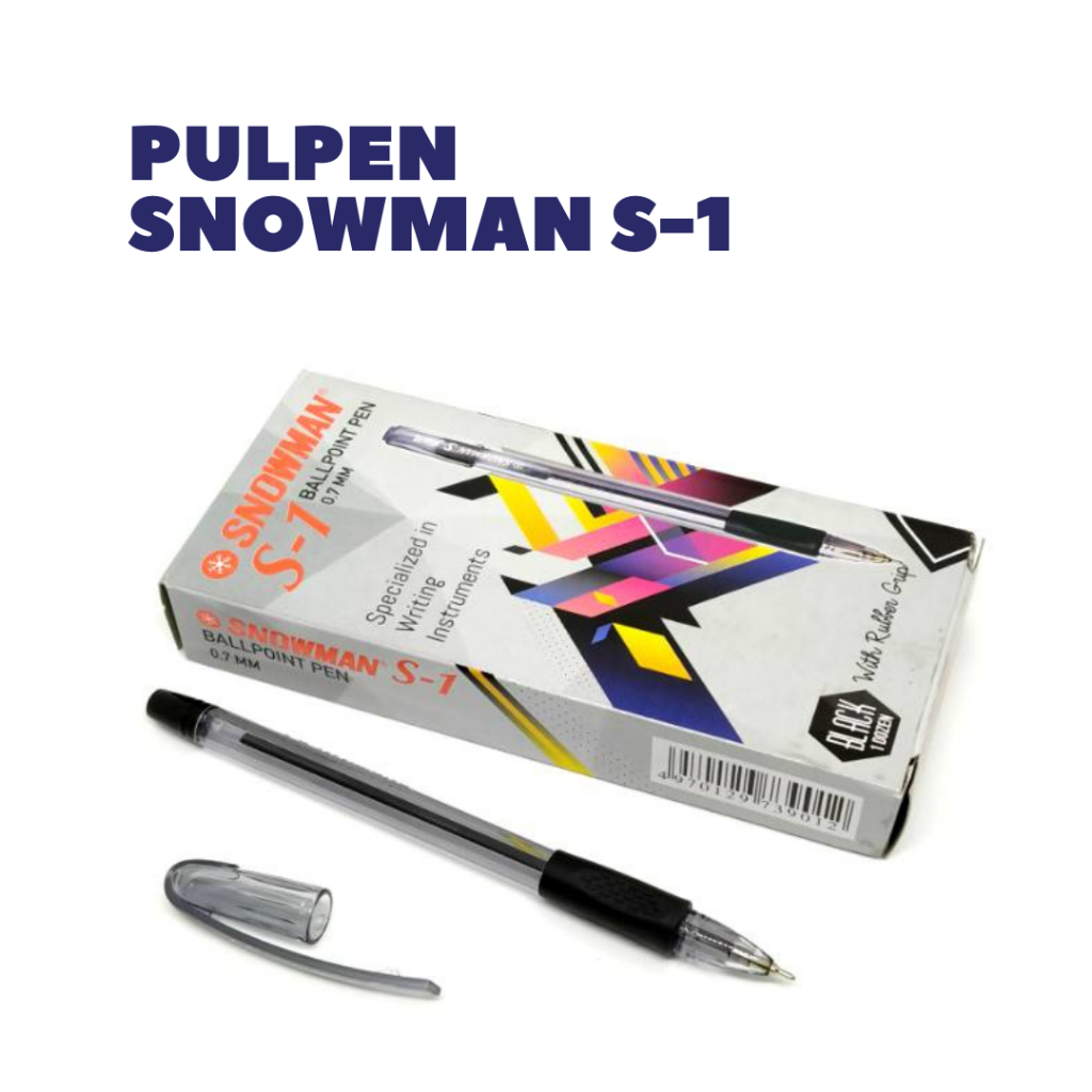 

Pulpen Snowman S-1 / Pack