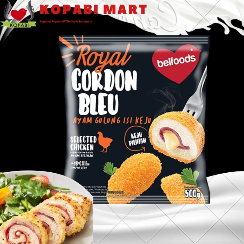 

Belfoods Royal Chicken Cordon Bleu 500gr