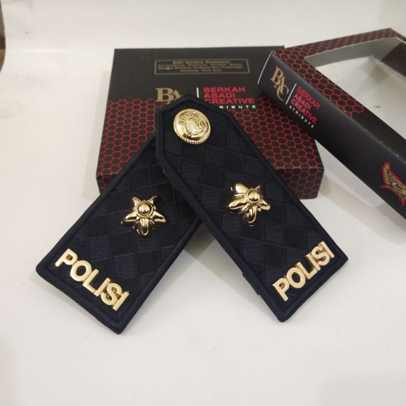 Pangkat PDU KOMPOL kain Logan /Pangkat/polisi