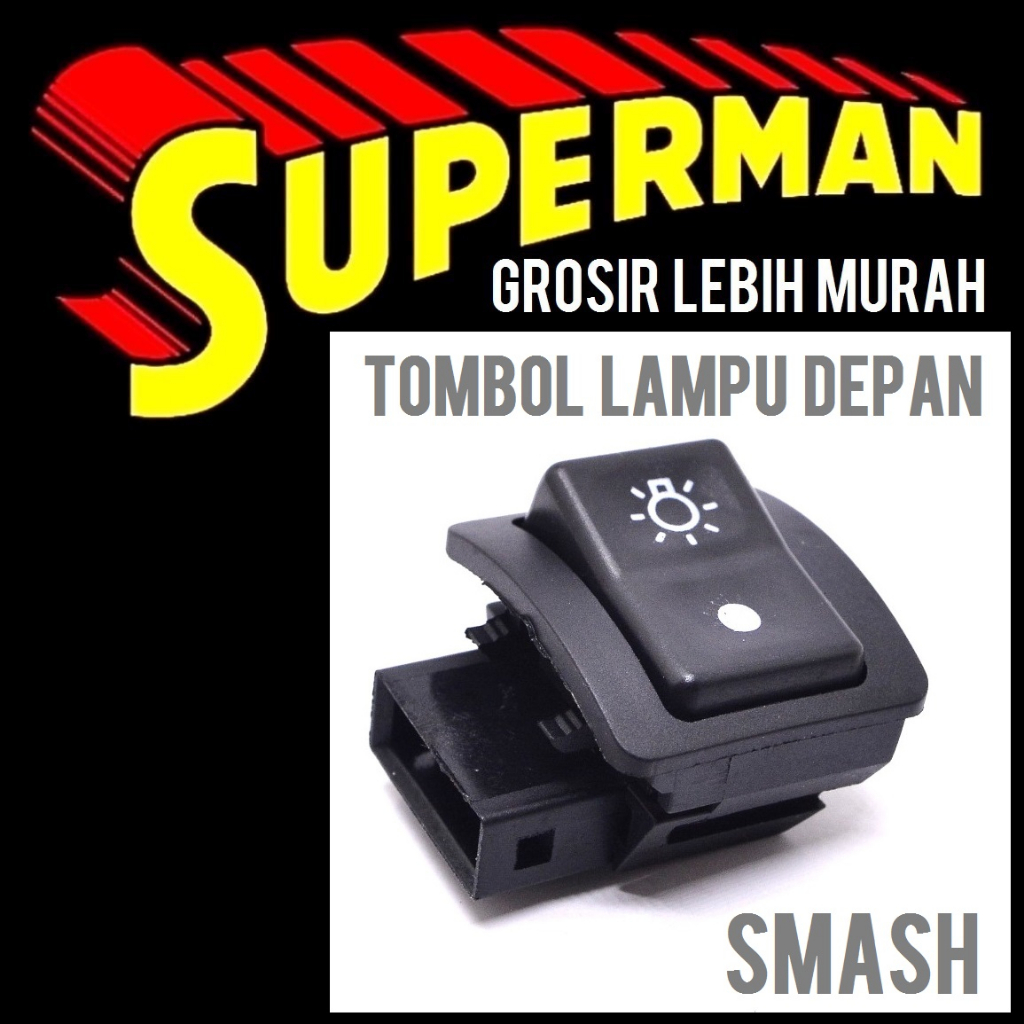 TOMBOL LAMPU DEPAN ON OFF SMASH shogun 125 saklar motor suzuki superman jogja supermanjogja