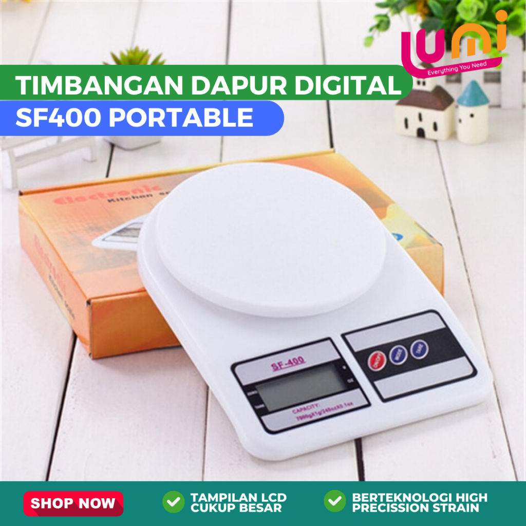 Timbangan Mini Digital Charge LED Peralatan Dapur Electronic Portable Kitchen Scale 10kg Taffware Digipounds Alat Bantu Ukur Berat Makanan Kopi Elektronik Rumah Serbaguna Akurasi 0.1g