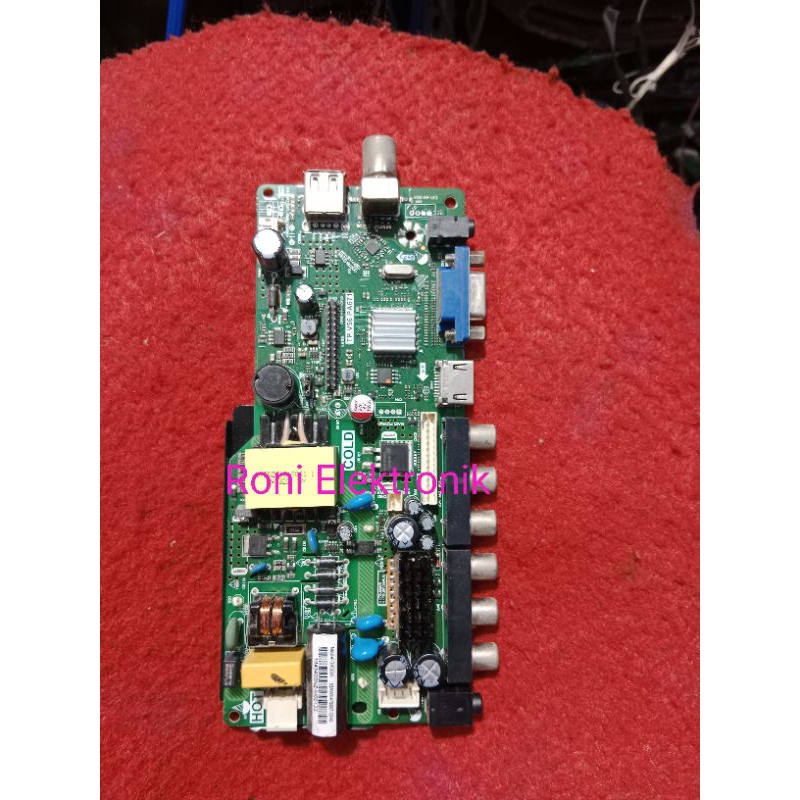Mainboard Coocaa 24TB1000 - Motherboard Mesin Tv Led Coocaa 24TB1000