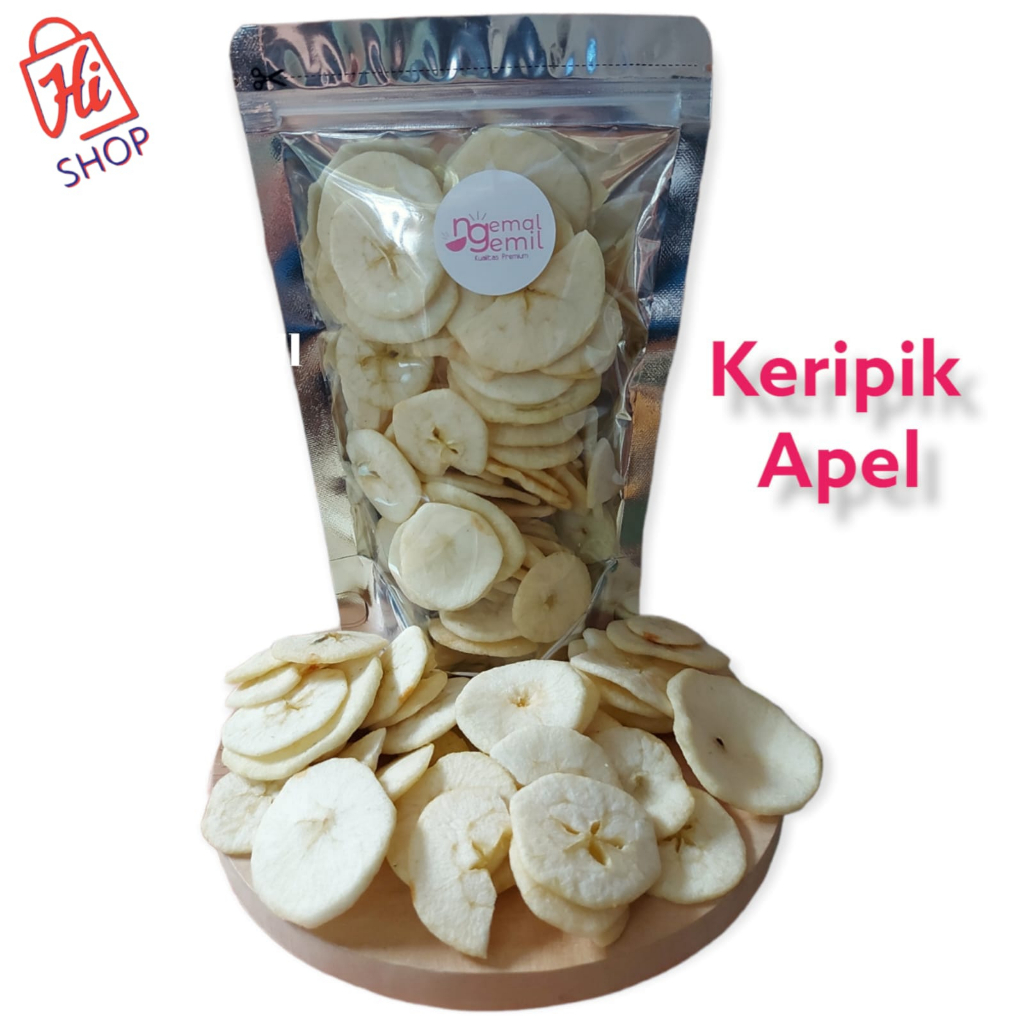 

Keripik Apel Kripik Buah Apple Chips Kualitas Premium