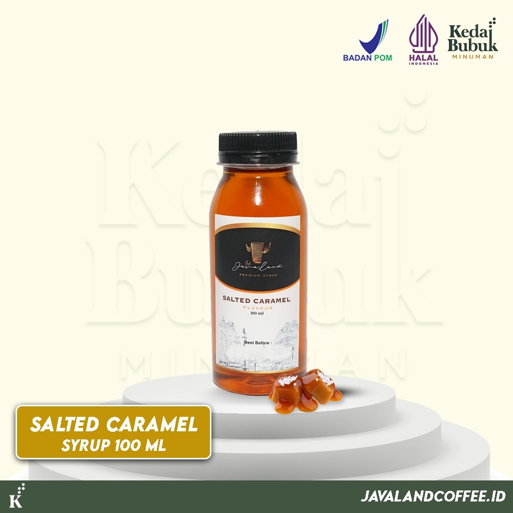 

Javaland Syrup / Sirup Rasa Salted Caramel 100ml - Premium | Sirup Tester