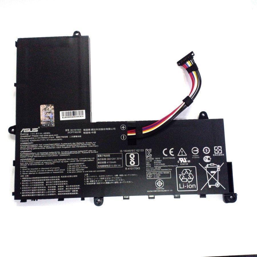 Baterai Original Asus ASUS EeeBook E202 E202S E202SA