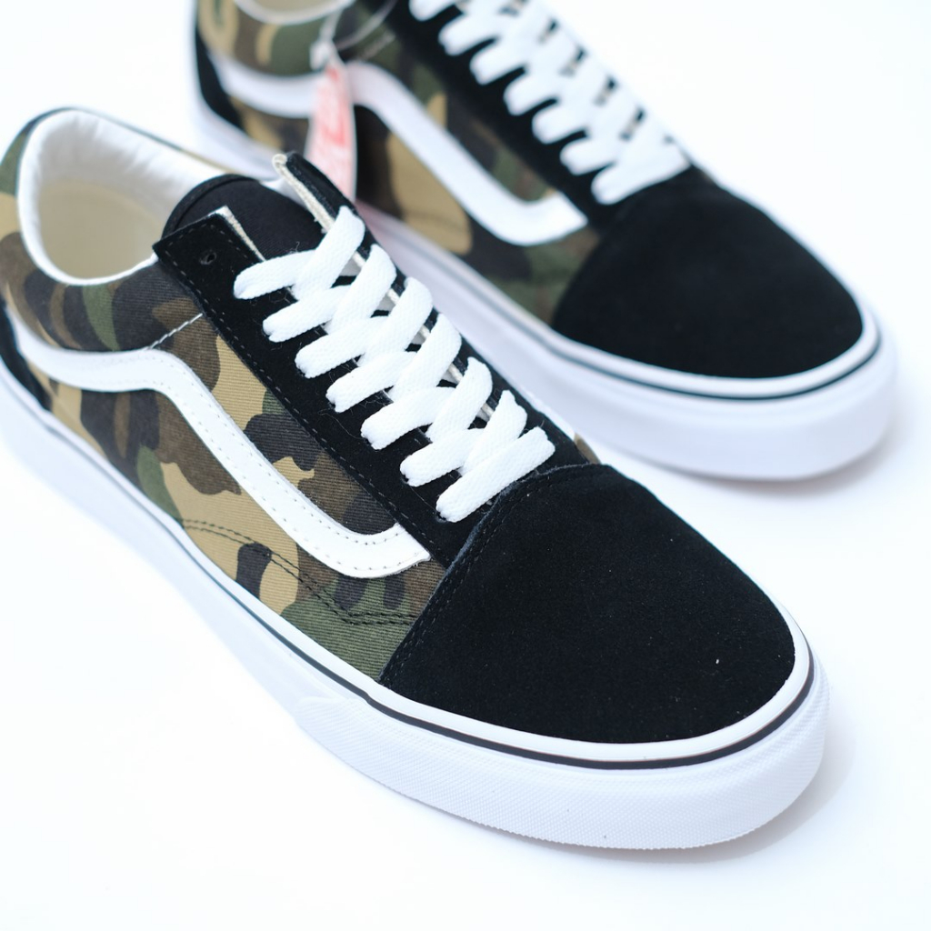 SALE DISKON! VANS OLDSKOOL WOODLAND CAMO CLASSIC 100% ORIGINAL BNIB