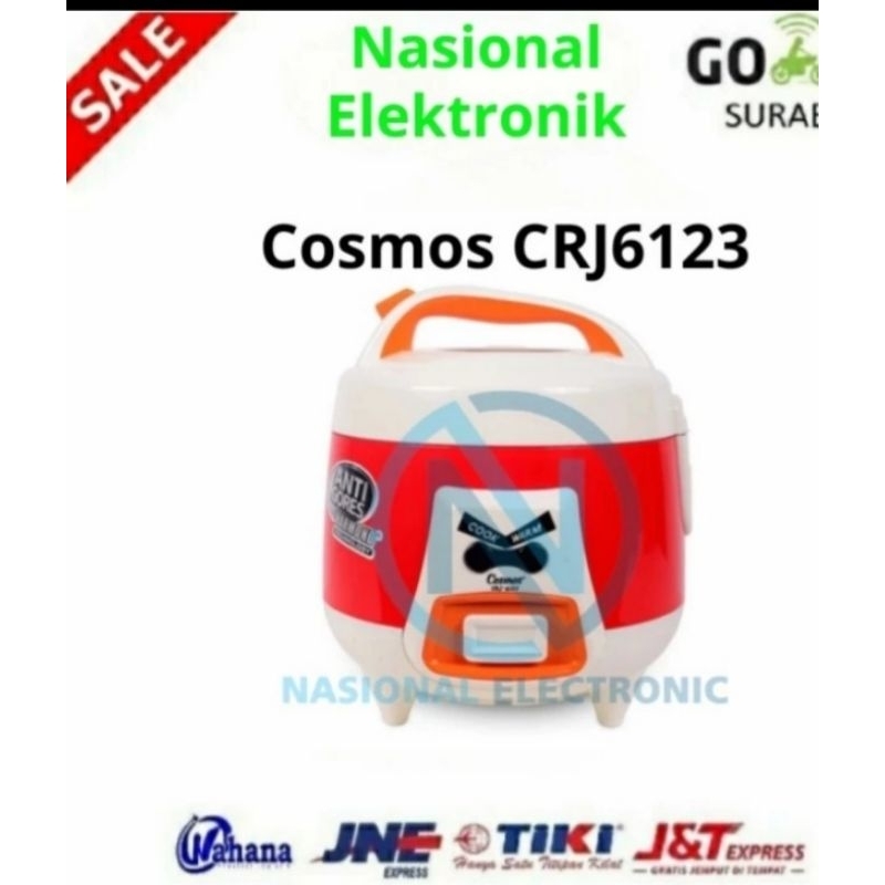 Magicom Cosmos CRJ6123/Magicom Cosmos 0.6Liter/Penanak Nasi Cosmos CRJ-6123/Cosmos Magicom