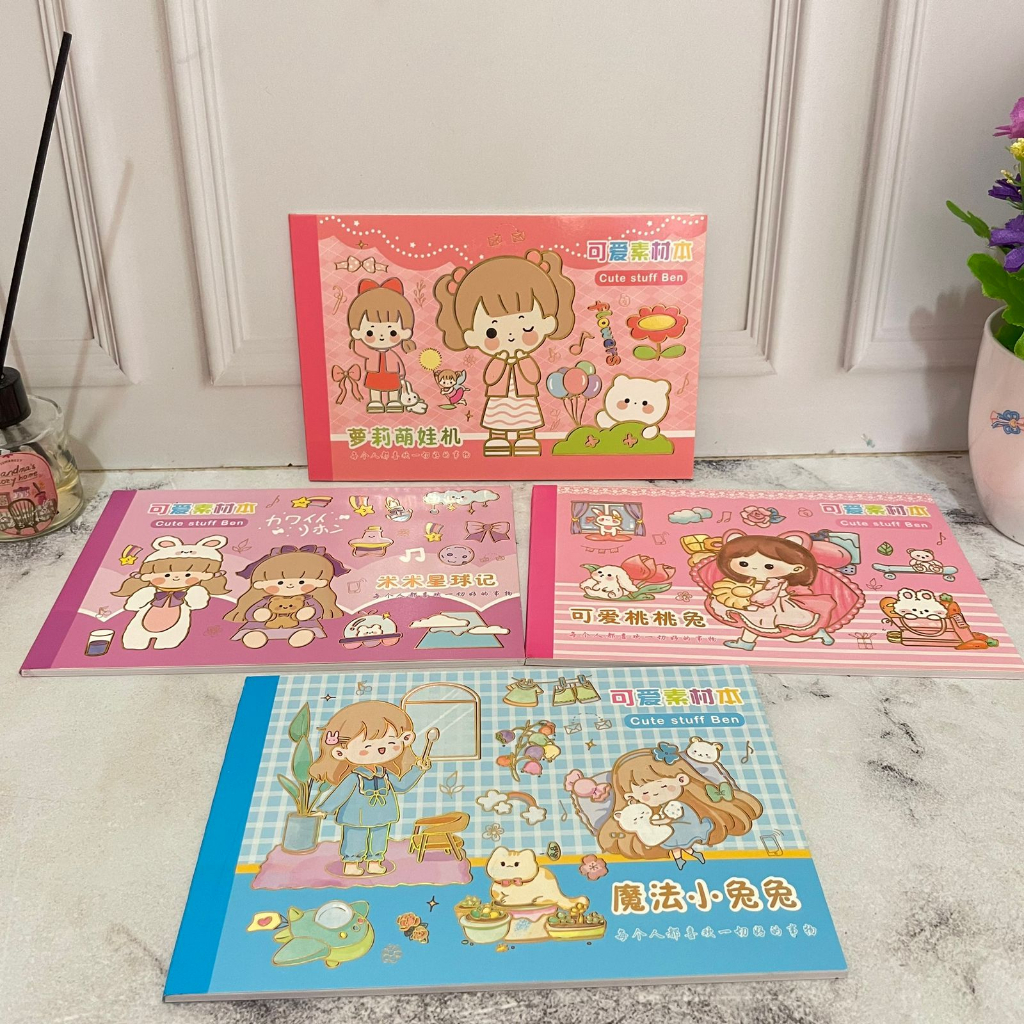 

Buku Stiker MOMO Ukuran 15 cm 12 Lembar - KL 43 - sticker label set motif cute girl kado unik bungkus gambar hadiah sovenir alat tulis kerja sekolah kantor lucu estetik aesthethic