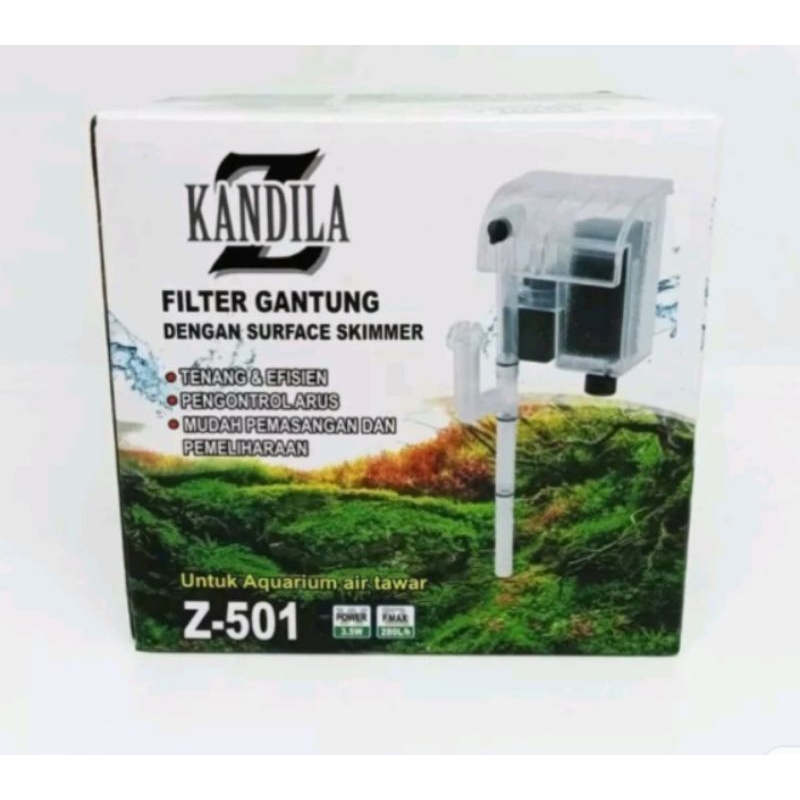 Promo murah pompa aquarium aquascape filter gantung KANDILA Z 501