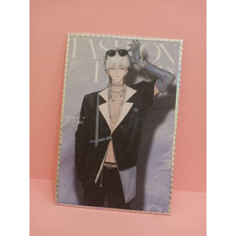 Shikishi Gojo Satoru by fanart china Merch Gojo Satoru Postcard Gojo Satoru