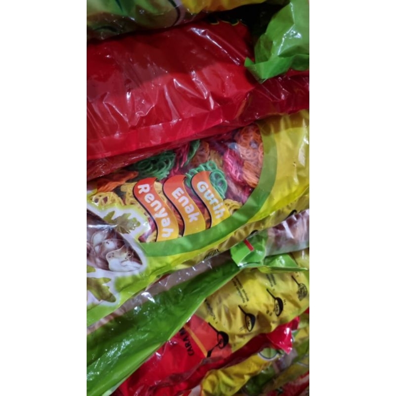 

kerupuk mawar warna warni 5kg / kerupuk blek