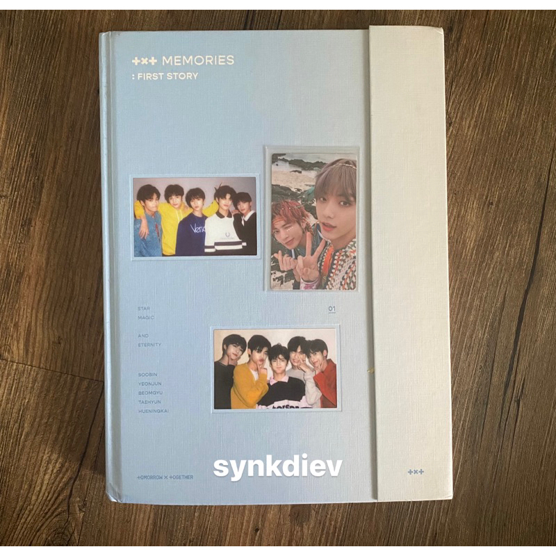 photocard txt taebin hour 2 photocard + memories photobook bundle taehyun soobin