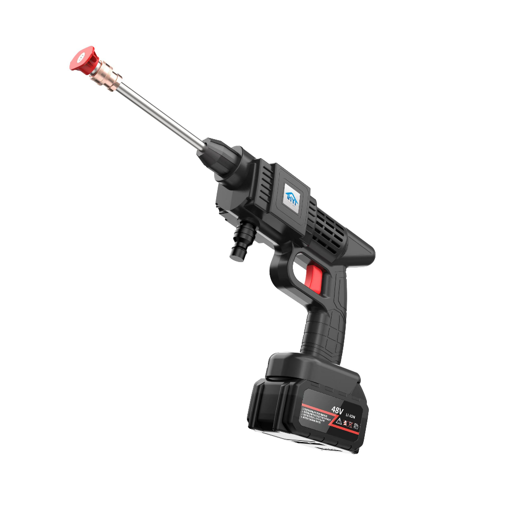 HangYan Jet Cleaner Tekanan Tinggi Alat Cuci Motor 198V/1500 MAH Mesin Staem Power Spayer Alat Mesin Steam Mobil dan Motor Portable Termurah