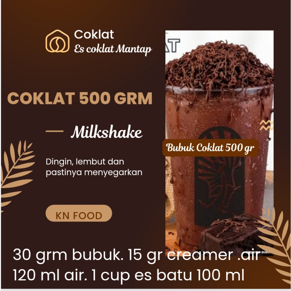 

Bubuk Minuman Chocolate 500gr || Coklat Powder - 500 gram