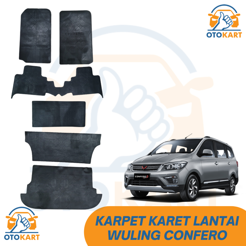Karpet Lantai WULING CONFERO Karet / Karpet Mobil Karet WULING CONFERO
