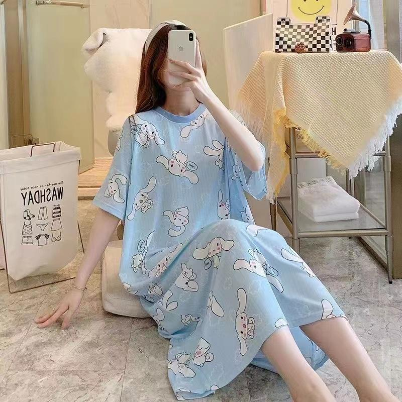 KAWAI BAJU TIDUR DASTER DRESS ADA SIZE M - XXL IMPORT