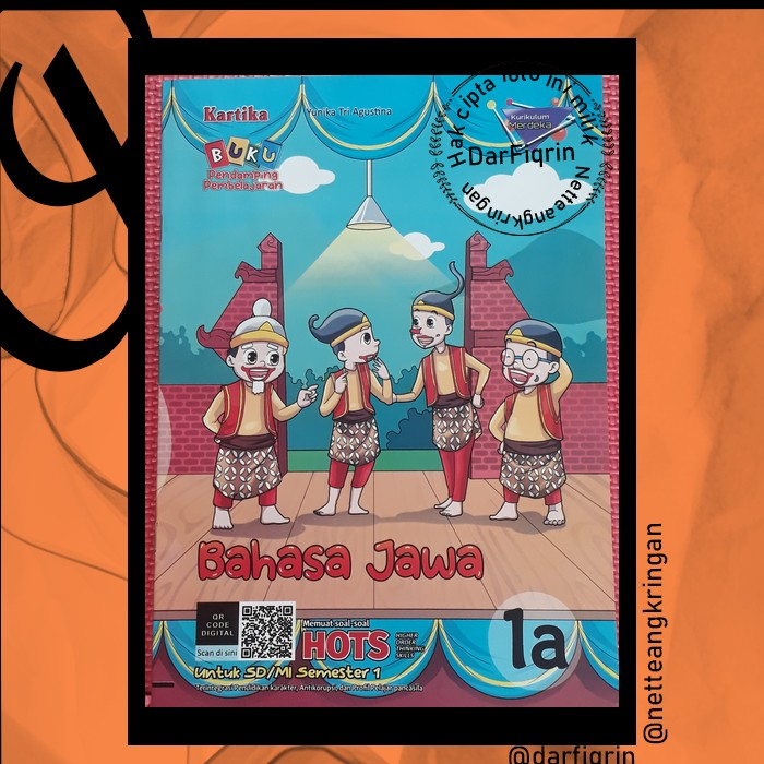 LKS Bahasa Jawa Kelas 1 2 3 4 5 6 Semester 1 SD/MI KURMER Kurikulum Merdeka-Kartika-HOTS-Yunika