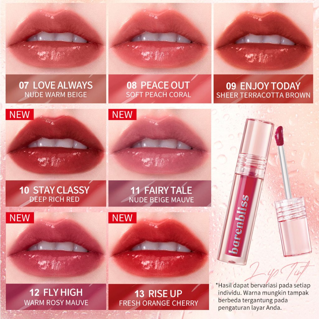 BNB barenbliss Peach Makes Perfect Lip Tint Korea Lip Gloss「24H Moisturizing」