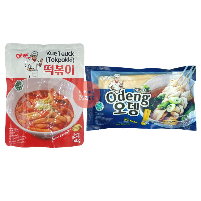 

Oppa Odeng/Tteok Topoki Tokpokki Free Bumbu Oden Korea Halal