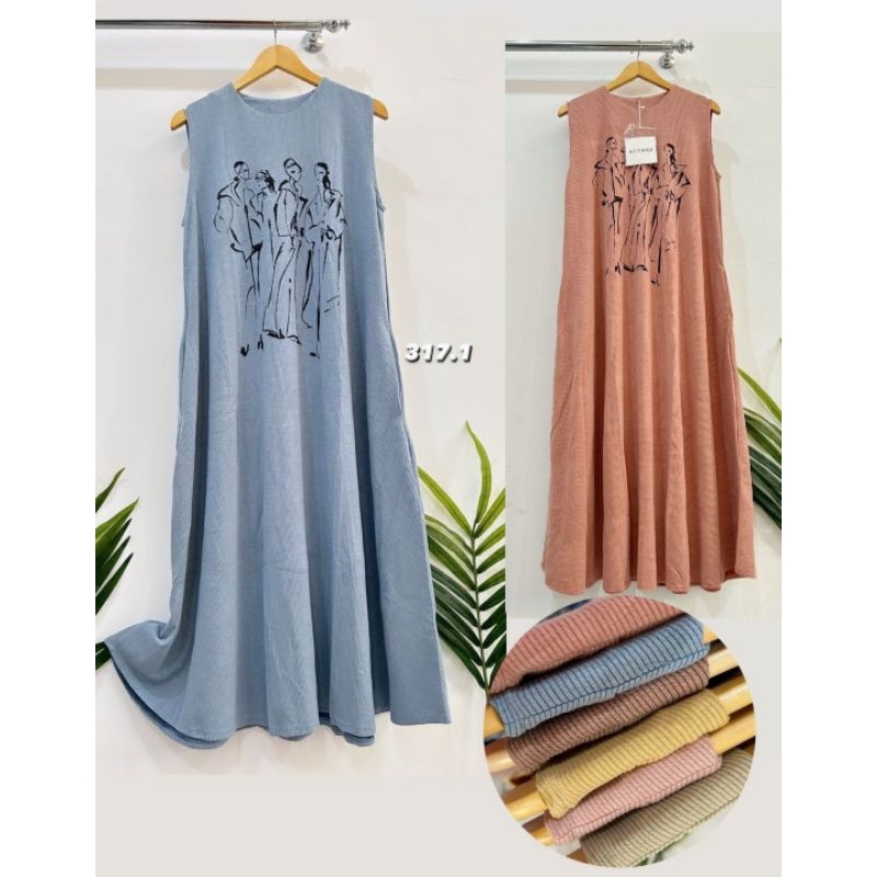 Kuyifei 317.1//Dress kutung kuyufei//Iner rajut premium//Iner knit premium//Dress kutung//Iner rajut