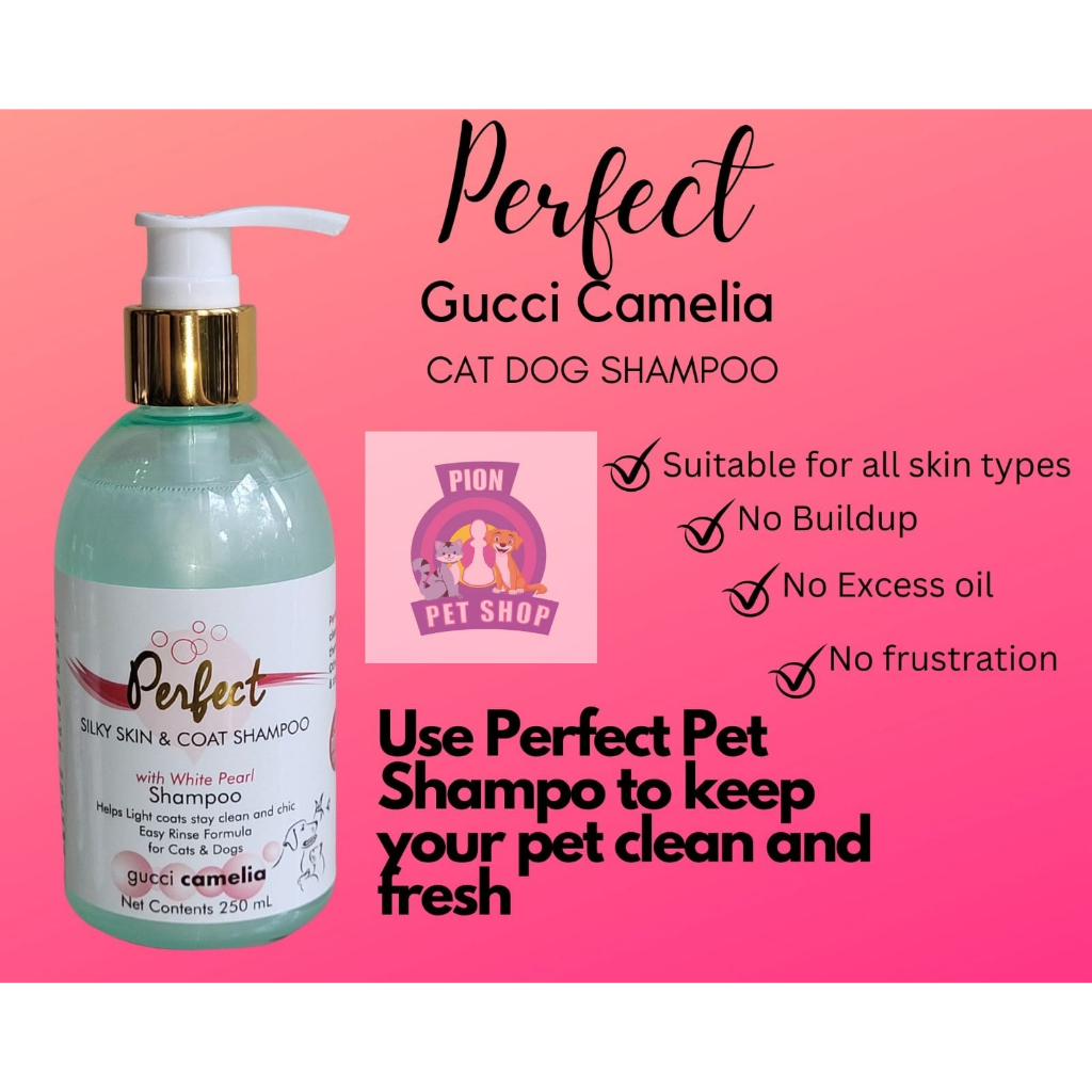 Perfect Shampo For Cat &amp; Dog 250ml Tutup Pump/ Shampo Perfect Untuk Kucing &amp; Anjing 250ml Tutup Pump