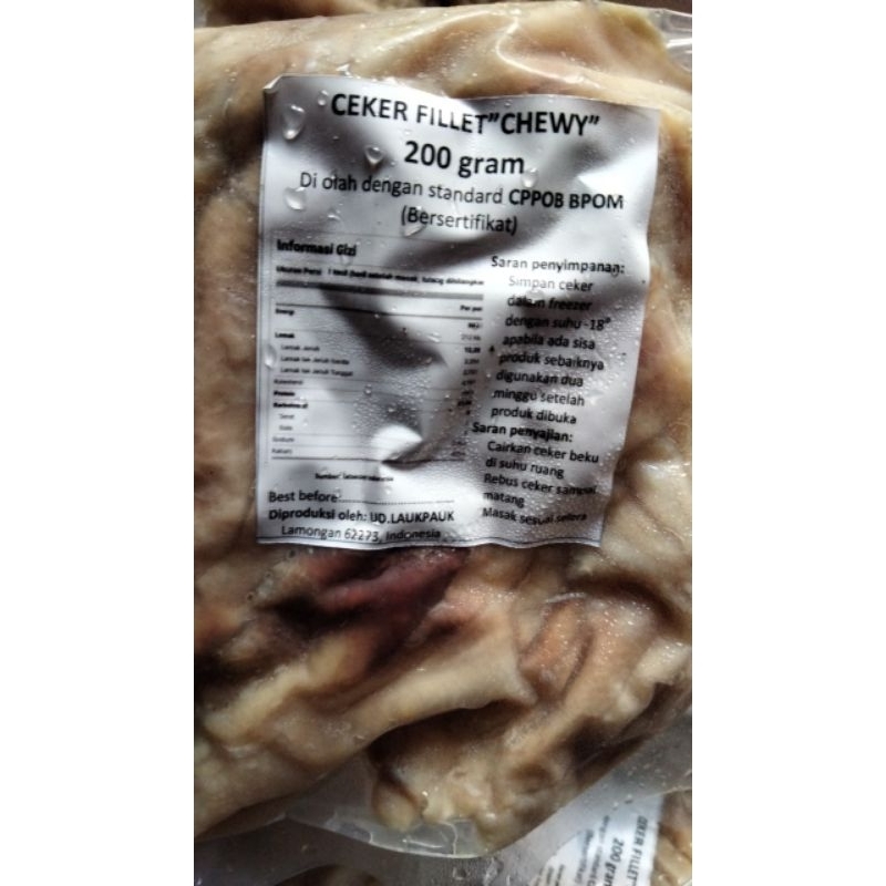 

Ceker Ayam Tanpa Tulang