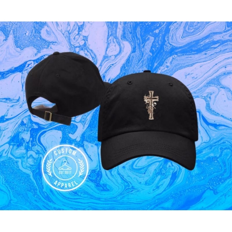 Topi Baseball Cap - Salib Logo Kristen