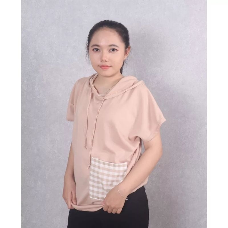 Cs ATASAN HOODIE BLOUSE