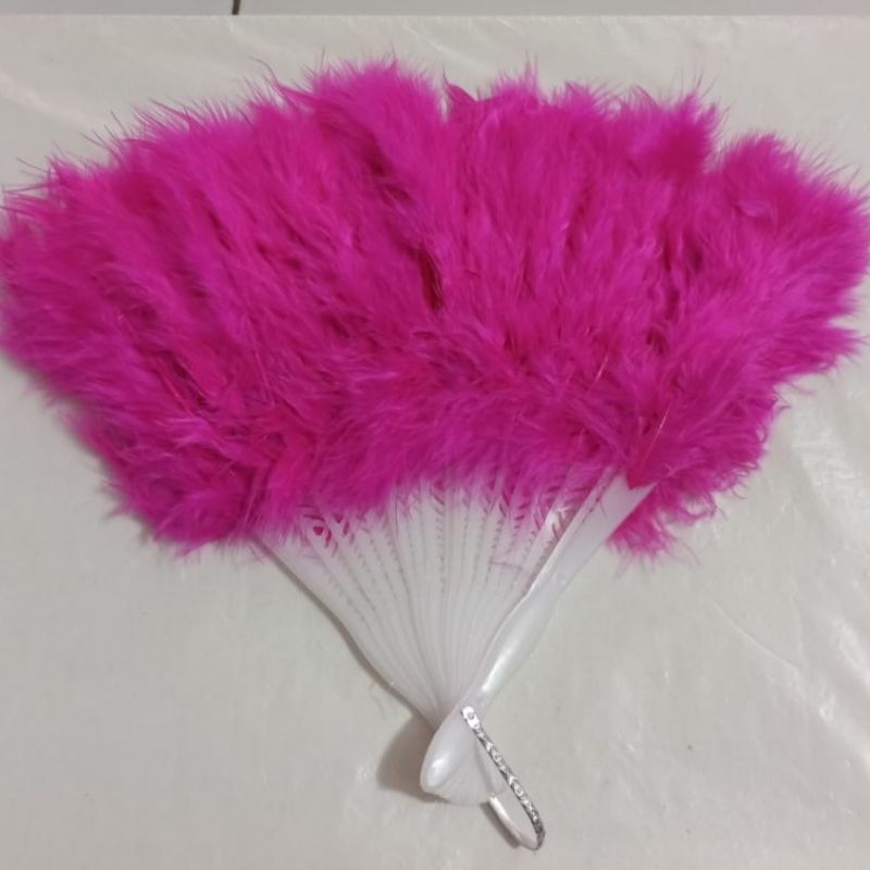 Kipas Bulu Kipas Bulu warna merah kipas bulu warna biru kipas bulu warna pink kipas bulu warna ungu 
