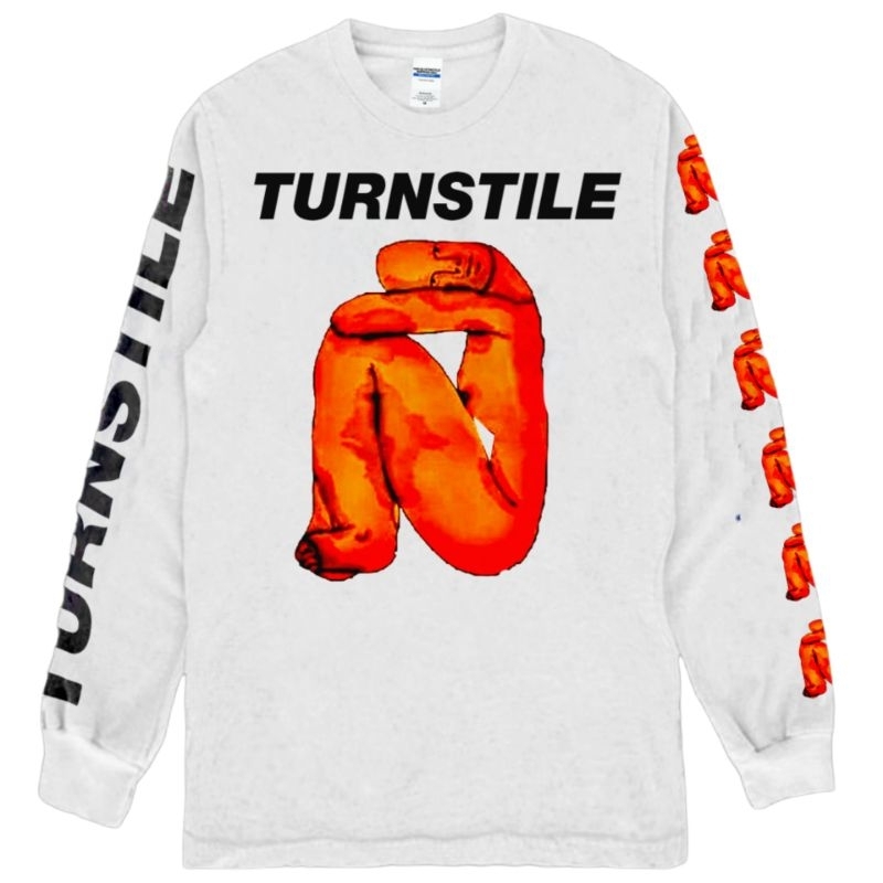 TSHIRT MUSIC KAOS BAND TURNSTILE - MYSTERY LONG SLEEVE