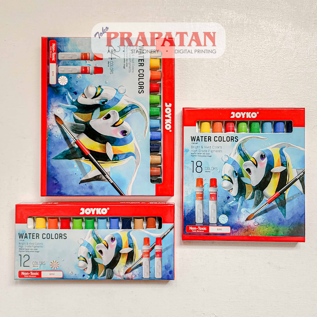 

Titi Joyko Watercolor Set 6ml Cat Air Set