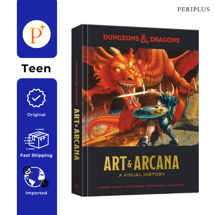 Dungeons & Dragons Art & Arcana: A Visual History  - ORI - 9780399580949