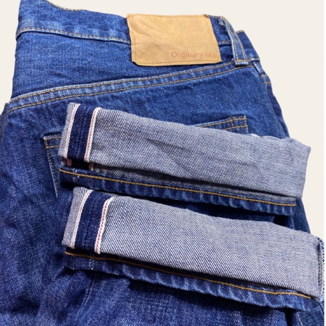 celana Selvedge Denim Ordinary Fits Red Line Size 32/33