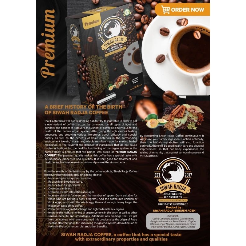 

kopi siwah radja