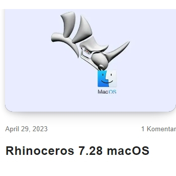Rhinoceros Mac 7.28
