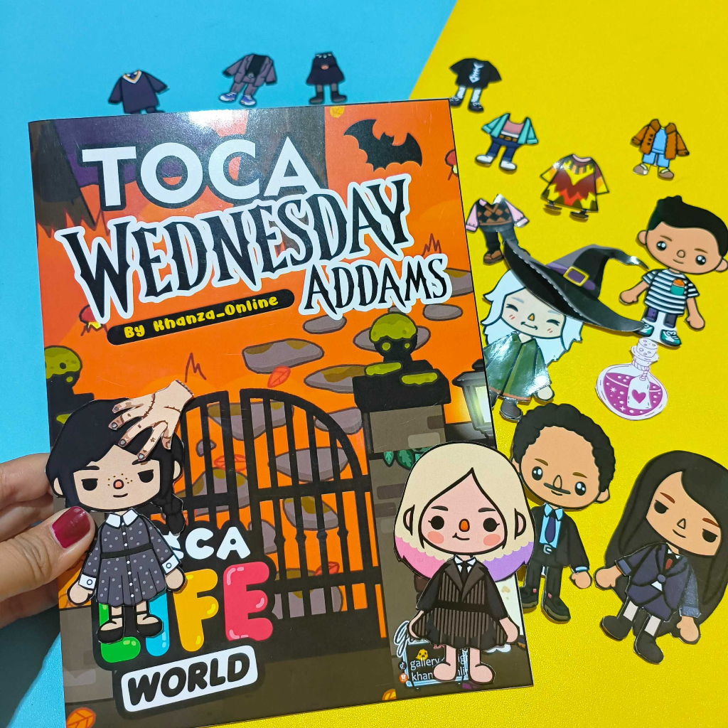 New Product - TOCA BOCA WEDNESDAY Mainan edukatif anak terbaru SUDAH DI LAMINASI ANTI AIR