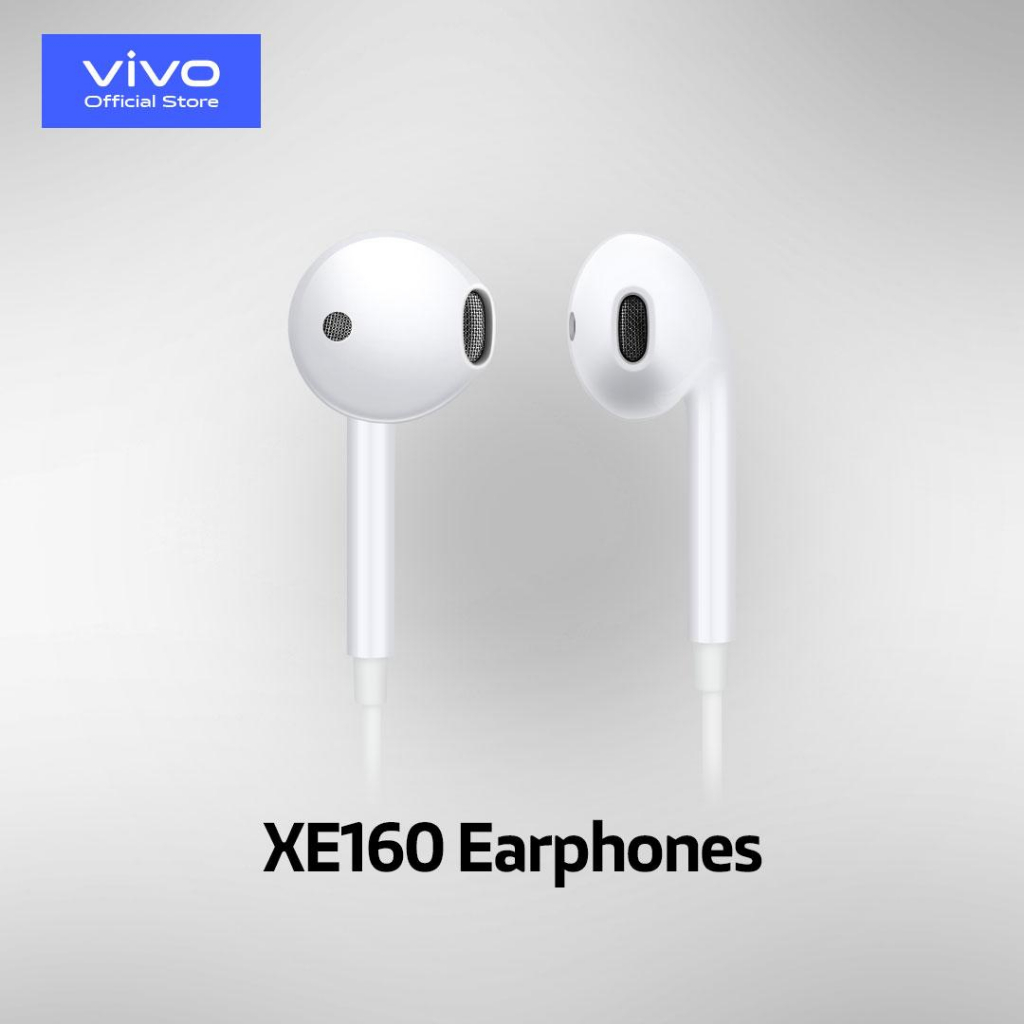 Headset VIVO Original Hifi Handsfree Earphone Vivo With Mic XE160