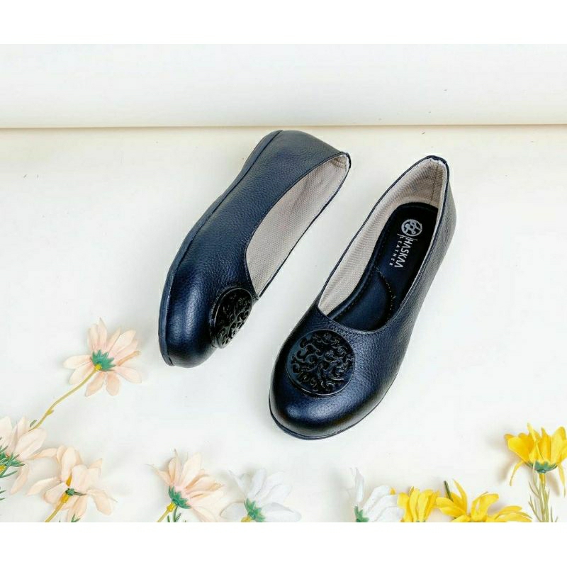 Sepatu Flatshoes Kulit Sapi