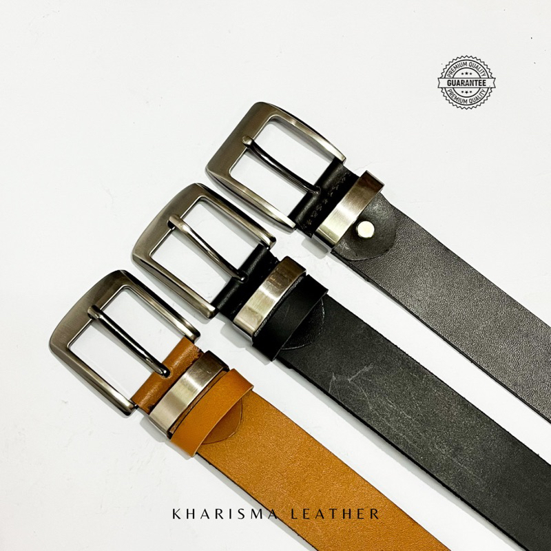 Sabuk Kulit Pria Asli - Sabuk Pria Elegant - Sabuk Kulit Garut