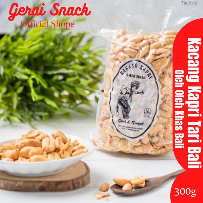 Kacang Kapri Tari Bali Meman Oleh Oleh Khas Bali 300 g
