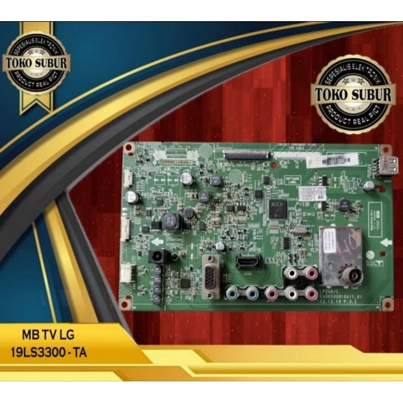 mb ori mainboard LED tv LG 19LS3300 - TA