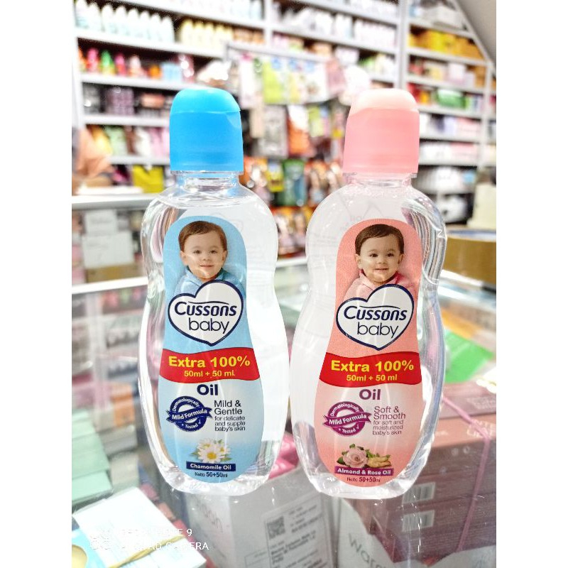 CUSSONS BABY OIL / BABY OIL / Cusson Baby Oil 50ml + 50ml